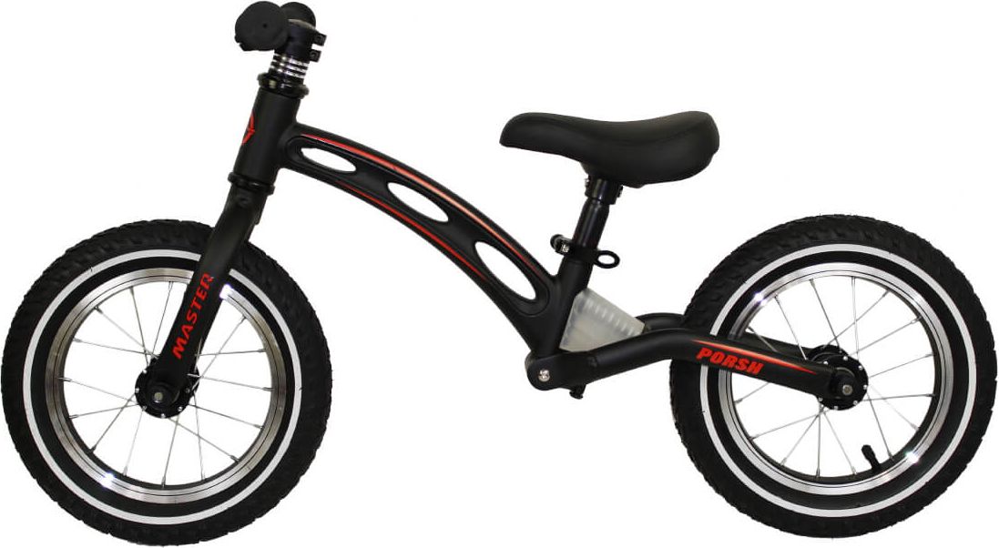 Dětské odrážedlo MASTER Porsh - černé - obrázek 2