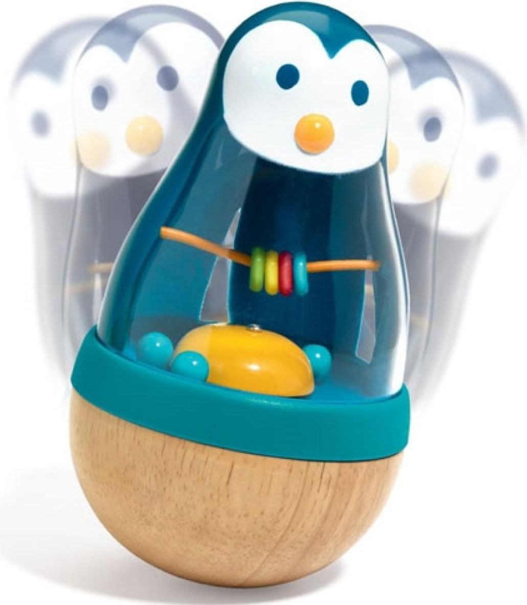 Djeco Roly Pingui blue uni - obrázek 1