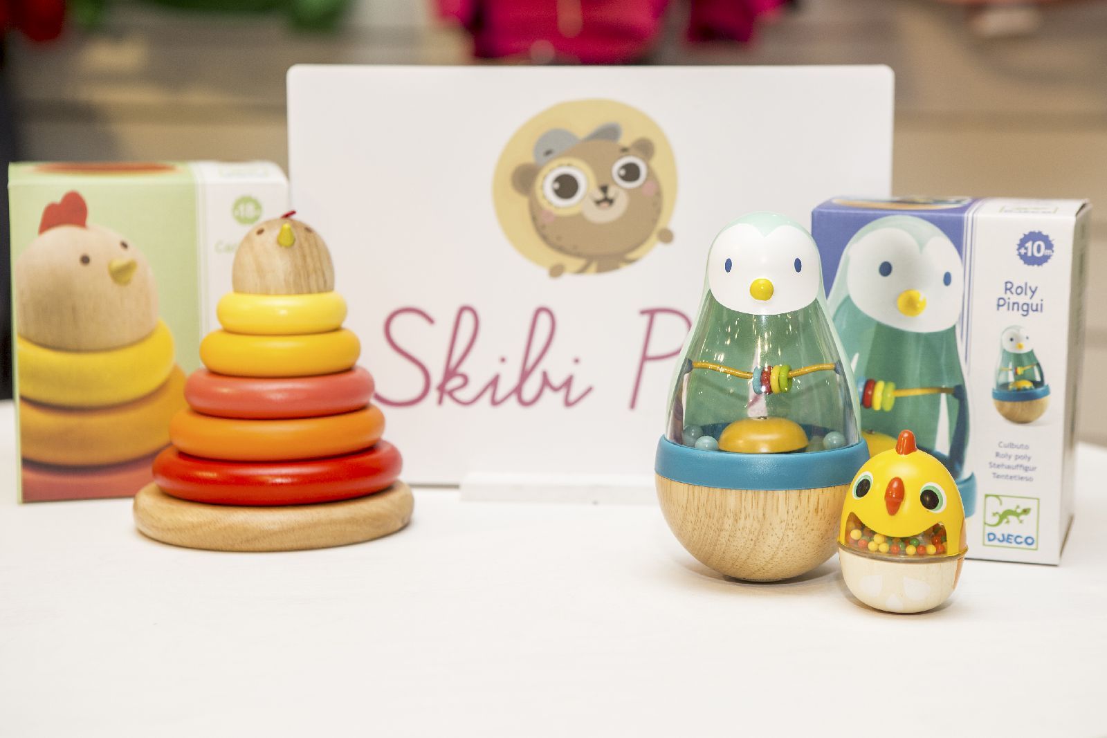 Djeco Roly Pingui blue uni - obrázek 2