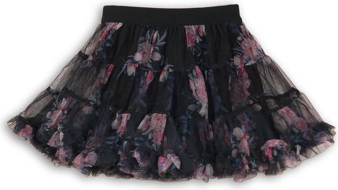 Minoti Sukně dívčí skládaná černá 116/122 - obrázek 3