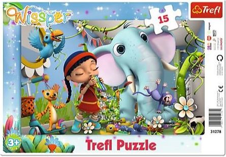 TREFL Puzzle Wissper: Melodie přátelství 15 dílků - obrázek 1