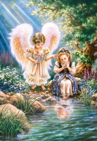 CASTORLAND Puzzle Pondělní andělé 1500 dílků - obrázek 1