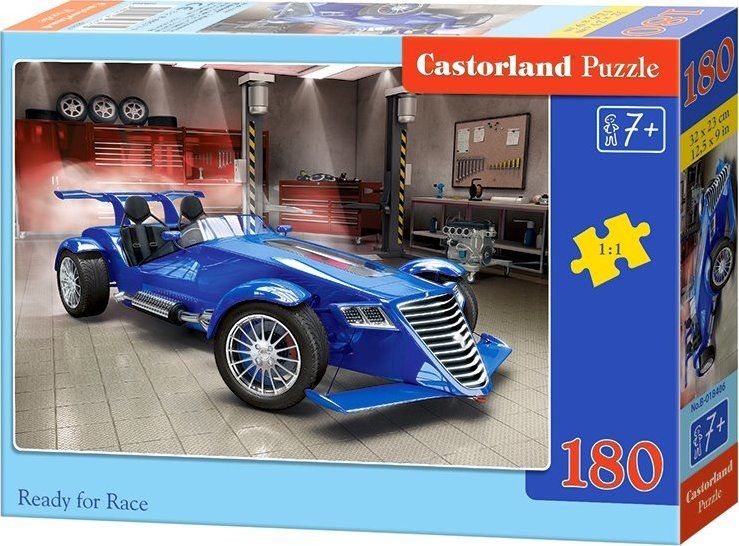 CASTORLAND Puzzle Připraveno k závodu 180 dílků - obrázek 2