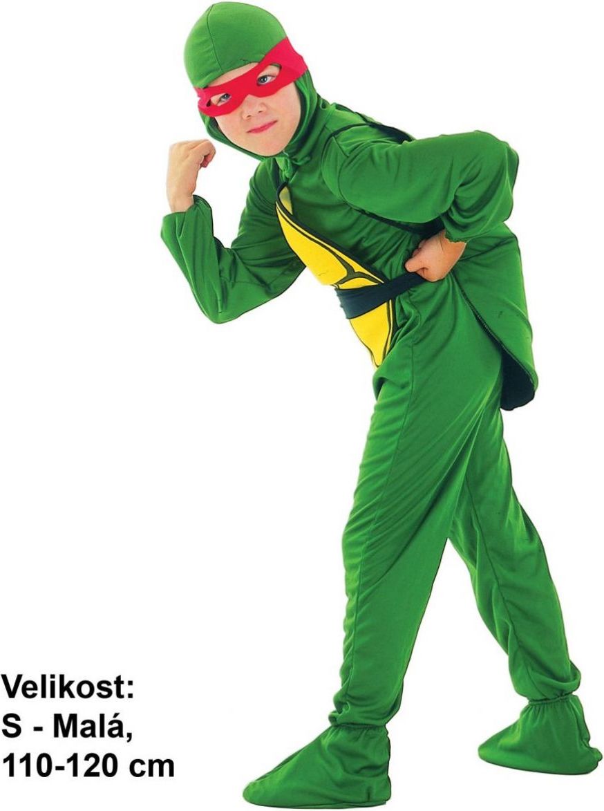 Made Dětský kostým Ninja Želva 110-120 cm - obrázek 1