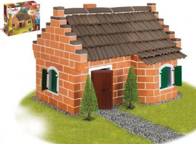 Stavebnice Teifoc Historický dům 370ks v krabici 43x33x11cm - obrázek 1