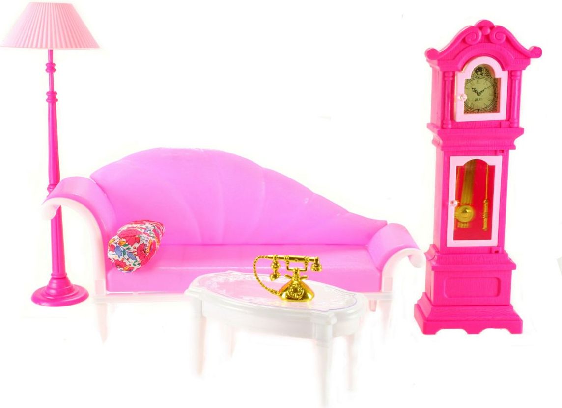 Glorie Luxusní nábytek pro panenky Barbie - obrázek 1