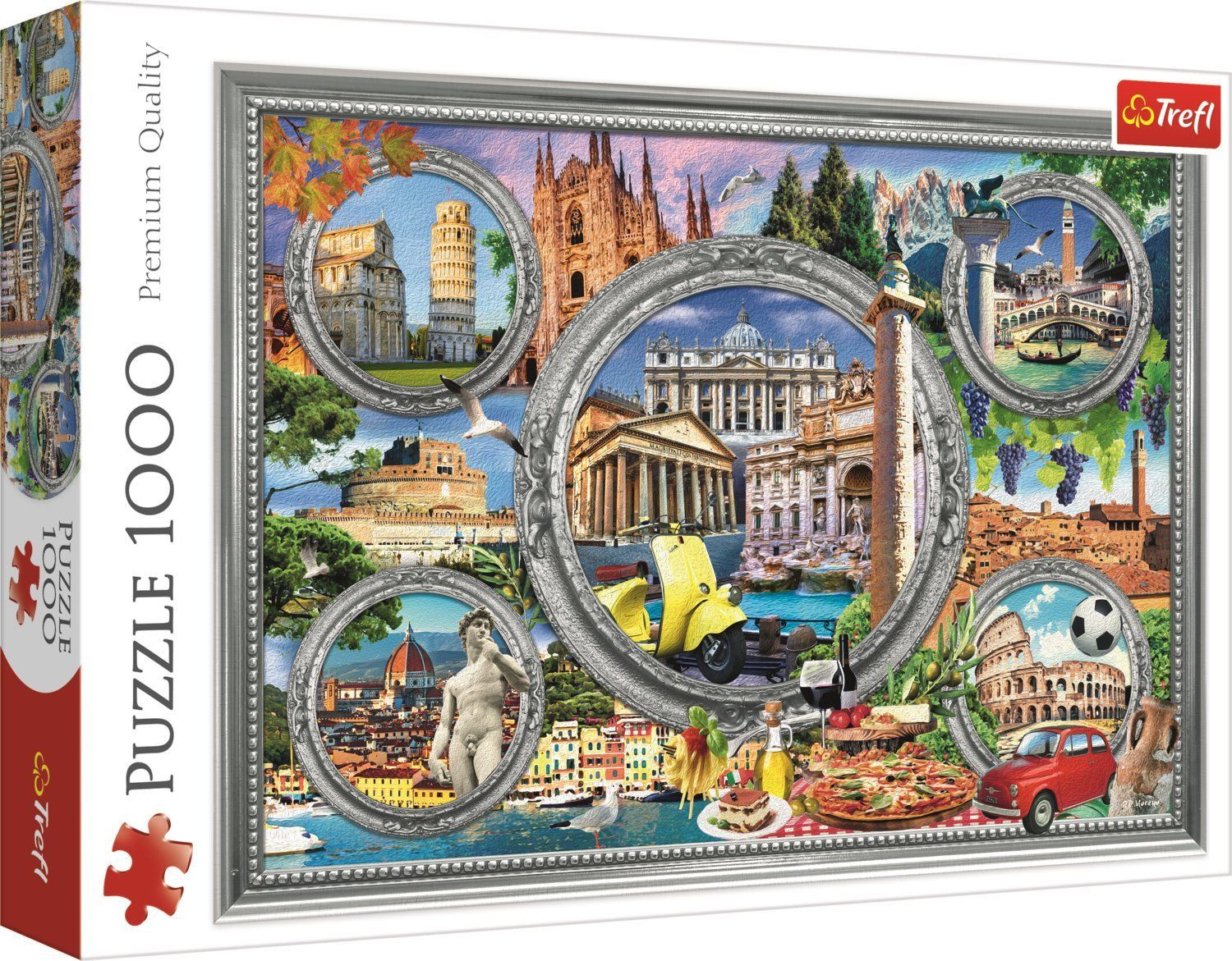 TREFL Puzzle Dovolená v Itálii 1000 dílků - obrázek 2