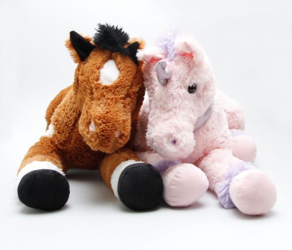 Alltoys Plyšový kůň/jednorožec 57 cm - obrázek 1