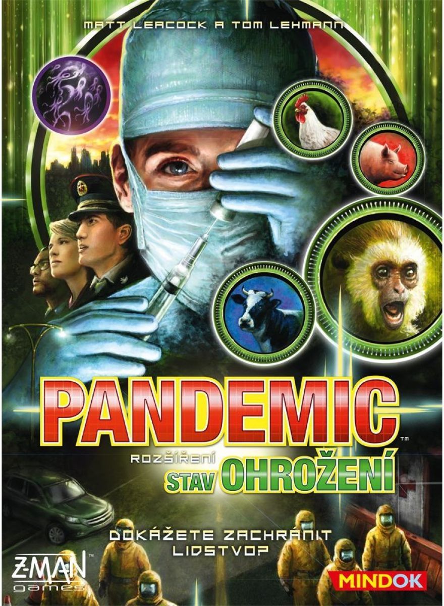 Mindok Pandemic Stav ohrožení - obrázek 1
