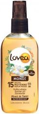 Lovea Voděodolný opalovací suchý olej SPF15 sprej 125 ml - obrázek 1