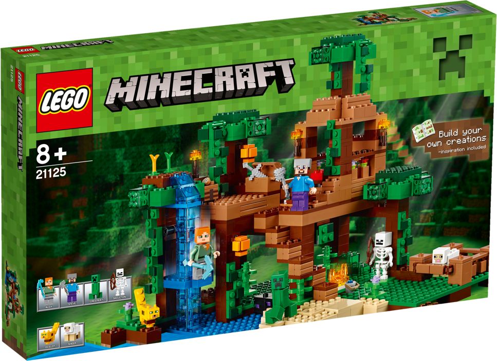 LEGO Minecraft Dům na stromě v džungli - obrázek 1