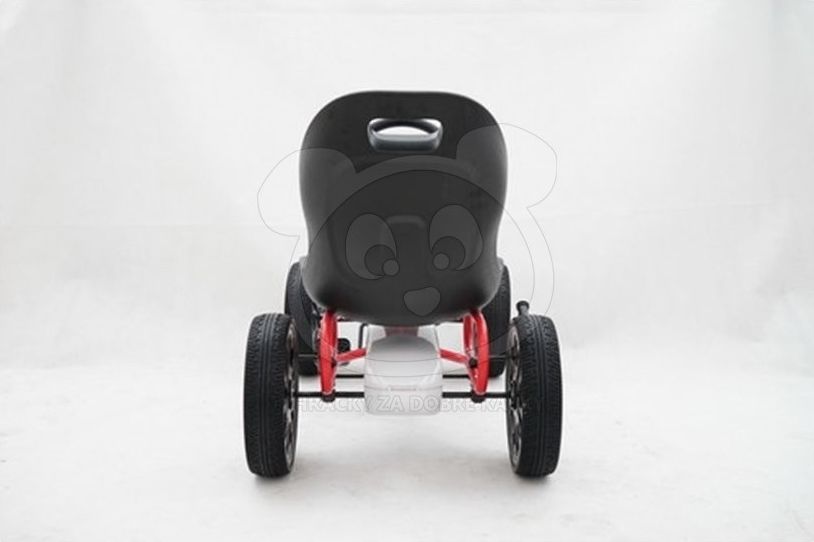 ABARTH white šlapací motokára - obrázek 3