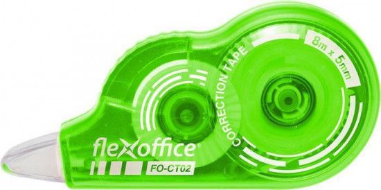 Korekční roller "FO-CT02", mix barev, 5 mm x 8 m, FLEXOFFICE - obrázek 1