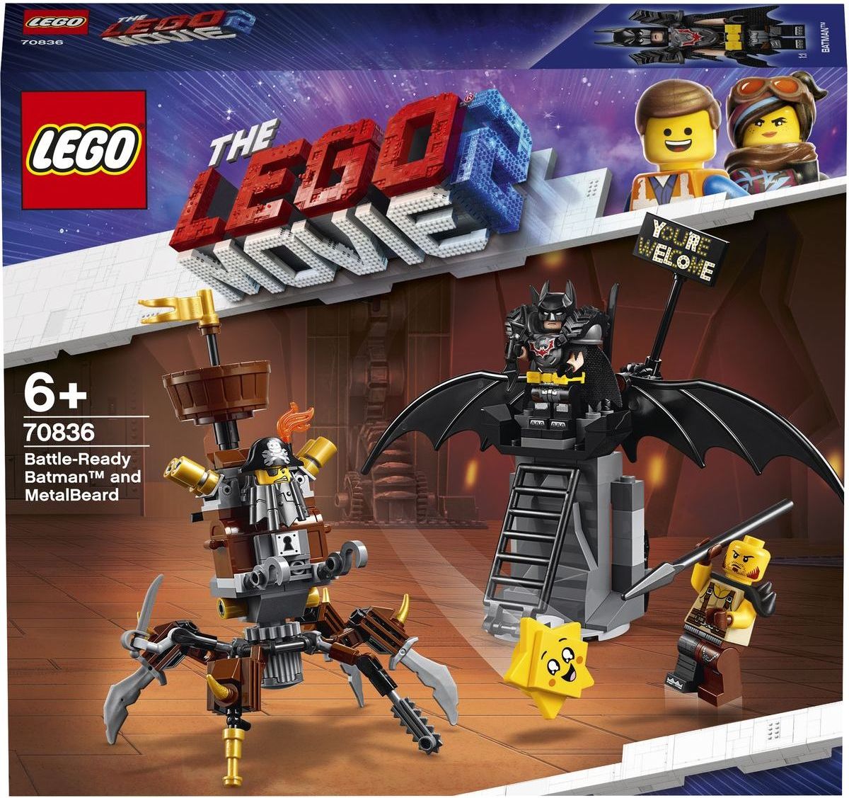 LEGO Movie 70836 Batman™ a Kovovous připraveni k boji - obrázek 1