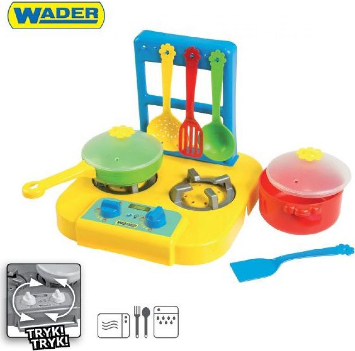 Wader Party World Plynový sporák s nádobím - obrázek 1