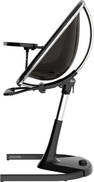 Mima Židlička Moon 2G chrom / černá + opěrka nohou - obrázek 1