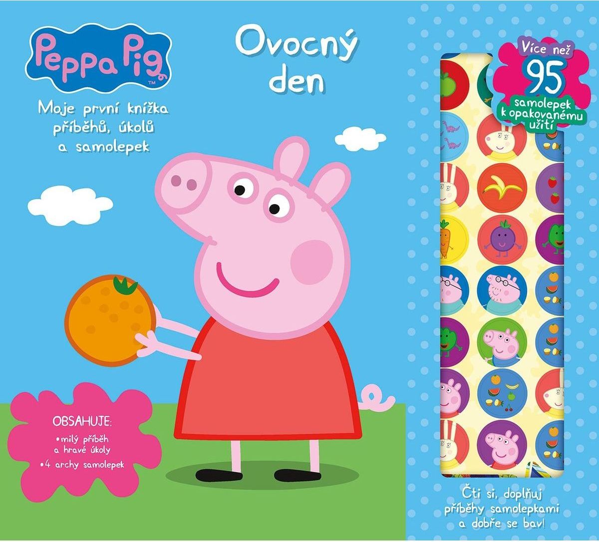 Albatros Peppa Pig Moje první knížka příběhů a aktivit - obrázek 1