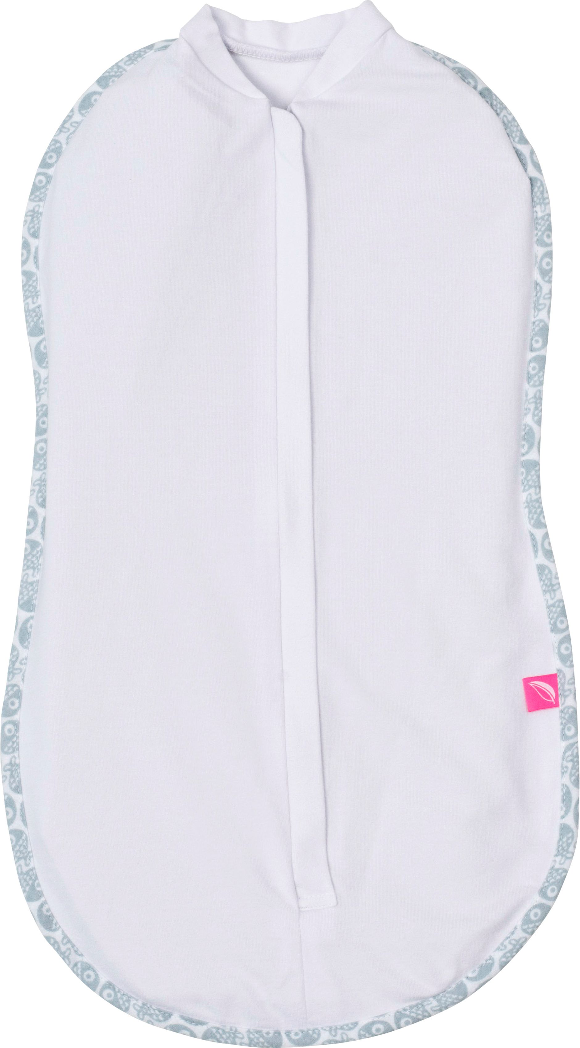 MOTHERHOOD Zavinovačka Zip&Sleep (2,5-5kg), 2 ks – modré rybičky - obrázek 2