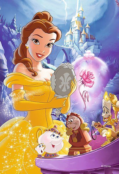 TREFL Puzzle Disney princezny: Bella 54 dílků - obrázek 2