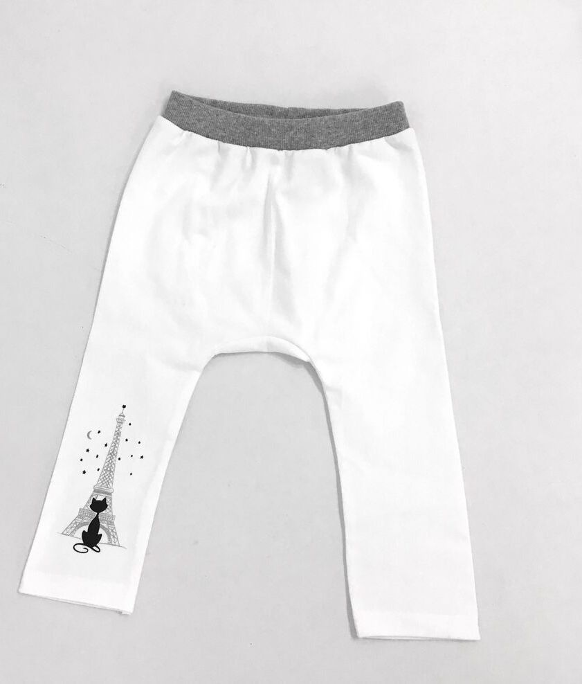 AttiCat legíny Eiffel White - obrázek 1