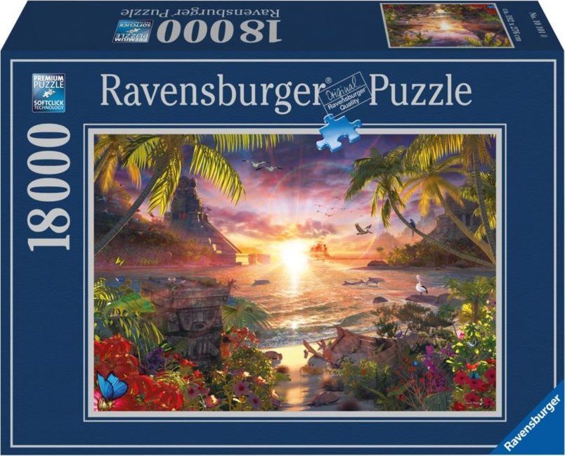 RAVENSBURGER Puzzle Západ slunce v ráji 18000 dílků - obrázek 2