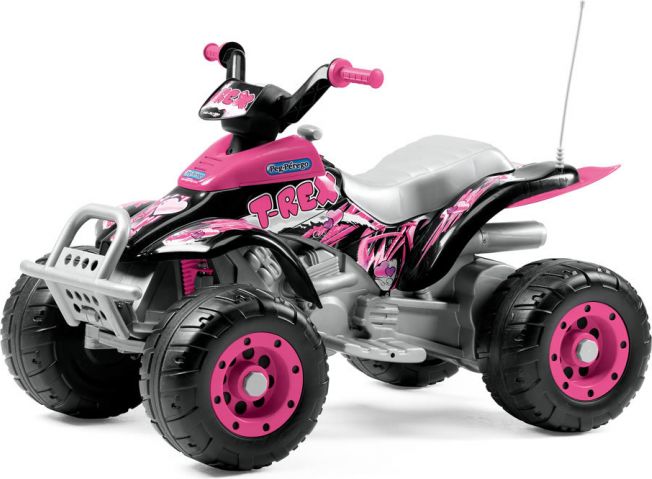 Peg Perego CORRAL T-REX pink (12V, 2 motory) - obrázek 1