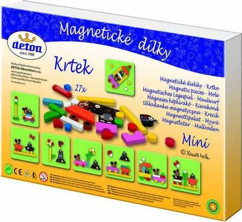 Detoa Magnetické dílky Krtek MINI - obrázek 2