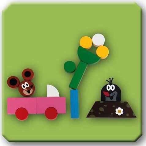 Detoa Magnetické dílky Krtek MINI - obrázek 4