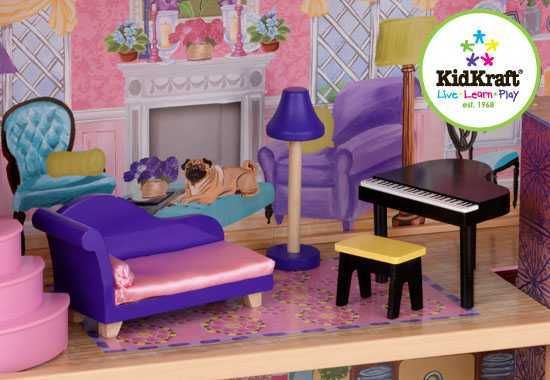 KIDKRAFT Domeček pro panenky My Dream Mansion s vybavením - obrázek 4