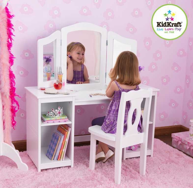 KidKraft Kosmetický stolek s židličkou Deluxe - obrázek 3