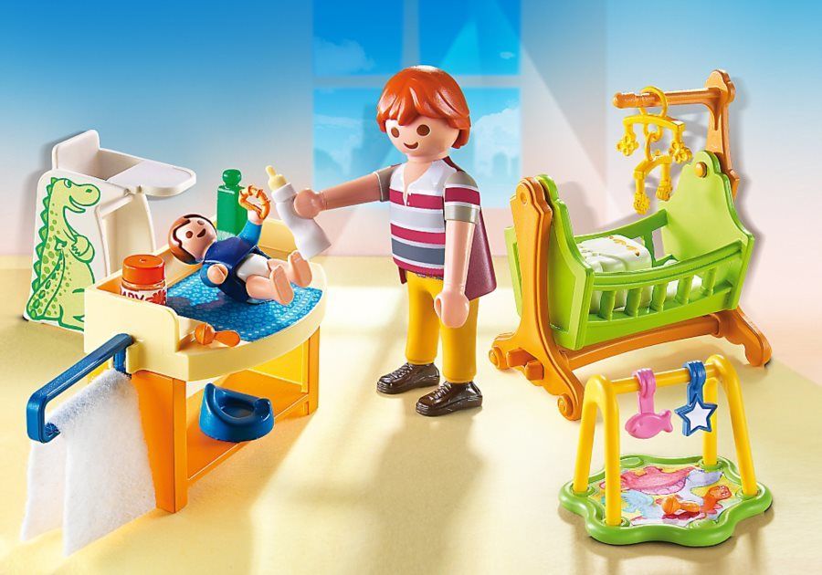 PLAYMOBIL Dětský pokoj s kolébkou 5304 - obrázek 1