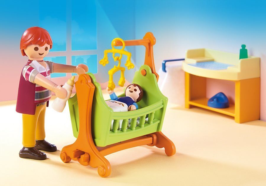 PLAYMOBIL Dětský pokoj s kolébkou 5304 - obrázek 4