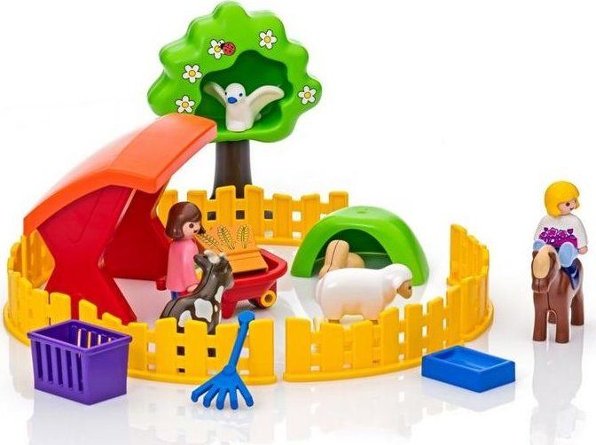 PLAYMOBIL Výběh domácích zvířat (1.2.3) 6963 - obrázek 2