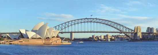 ANATOLIAN Panoramatické puzzle Sydney 1000 dílků - obrázek 1