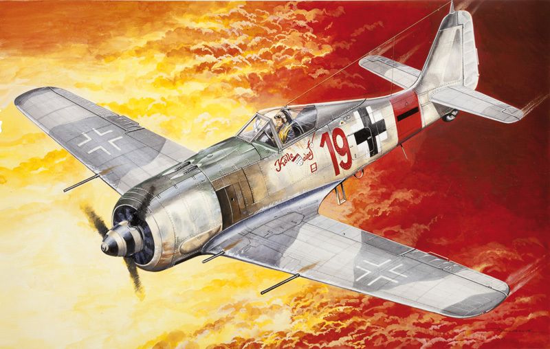 ITALERI Model Set letadlo 70392 - Fw 190 A-8 / F-8 (1:72) - obrázek 3
