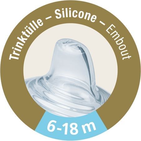 NUK Lahvička na učení Nature Sense 150 ml – zelená - obrázek 2