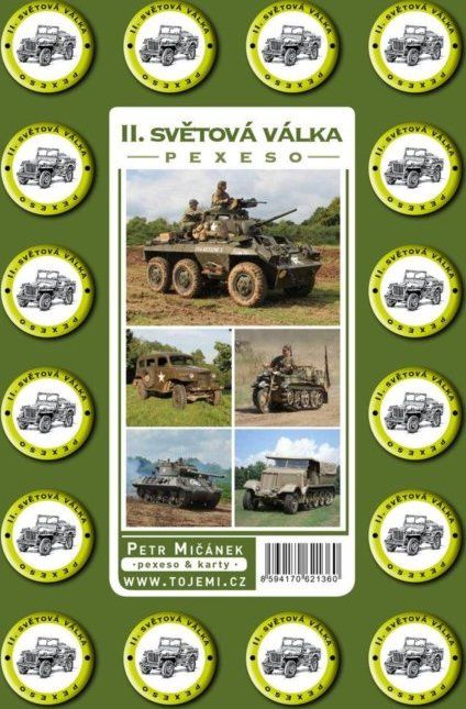 MIČÁNEK Rodinná hra Pexeso: II. světová válka - obrázek 1