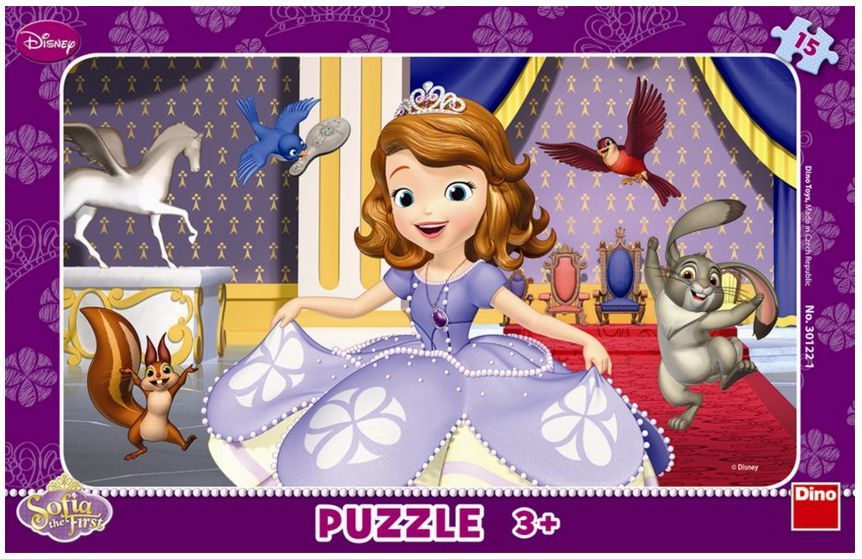 Trefl puzzle Princezna Sofie první 15 dílků - obrázek 1