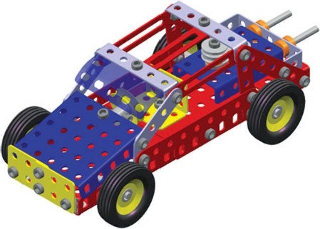 poškozený obal: Stavebnice MERKUR - Buggy M016 - obrázek 2