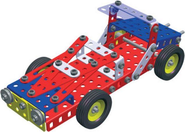 poškozený obal: Stavebnice MERKUR - Buggy M016 - obrázek 5