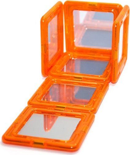 Magnetická stavebnice MAGFORMERS Zrcadlový čtverec 6 kusů ve fólii - obrázek 2