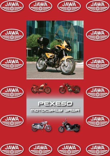 MIČÁNEK Rodinná hra Pexeso: Motocykly JAWA - obrázek 1
