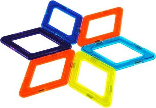 Magnetická stavebnice MAGFORMERS Kosočtverce 12 kusů - obrázek 4