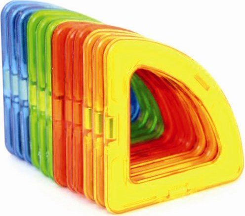 Magnetická stavebnice MAGFORMERS Kruhové výseče 12 ks - obrázek 3