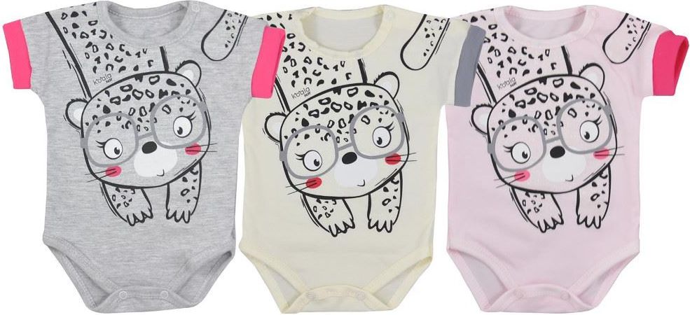 Kojenecké letní body Koala Sara šedé 86 (12-18m) - obrázek 2