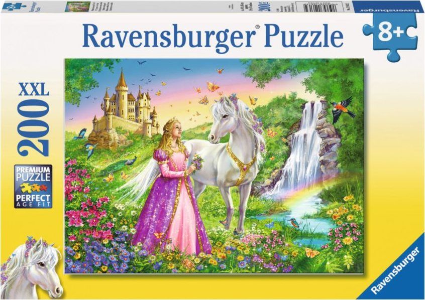 RAVENSBURGER Puzzle Princezna s koněm XXL 200 dílků - obrázek 2
