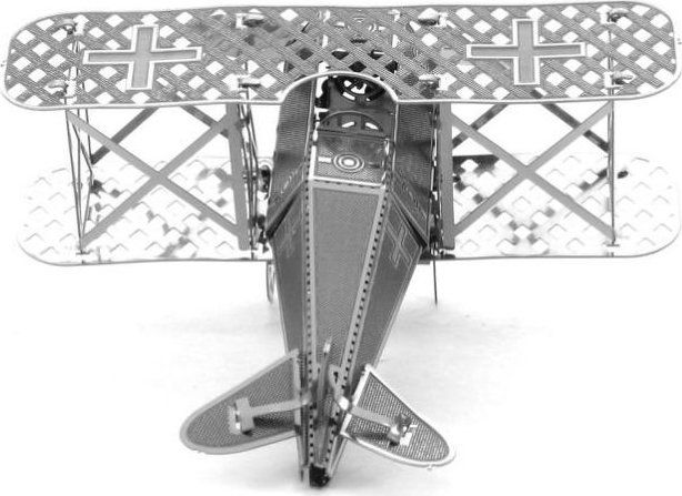 METAL EARTH 3D puzzle Dvouplošník Fokker D-VII - obrázek 3