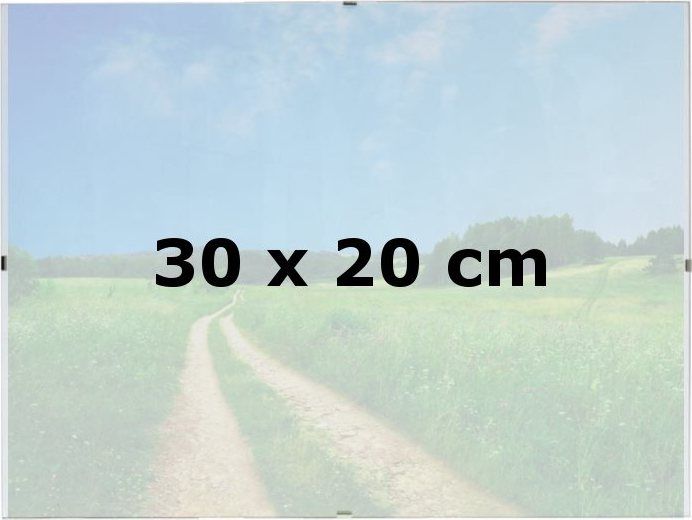 BFHM Rám Euroclip 30x20cm (plexisklo) - obrázek 1