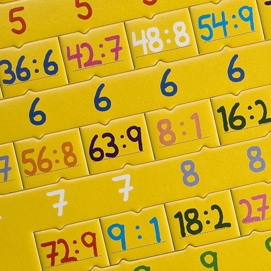 LARSEN Puzzle Matematika: dělení 81 dílků - obrázek 2