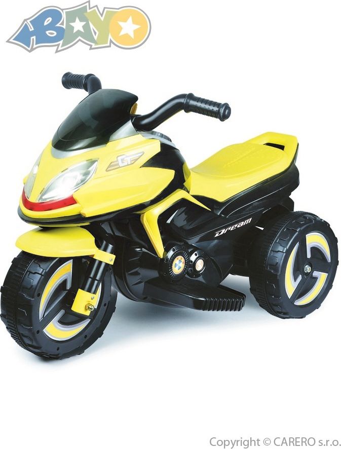Elektrická motorka BAYO KICK yellow Žlutá - obrázek 1